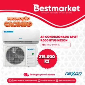 Cartaz Oficial Promoção Cacimbo Ar Condicionado Split 9.000 BTUs Nexon Best Market