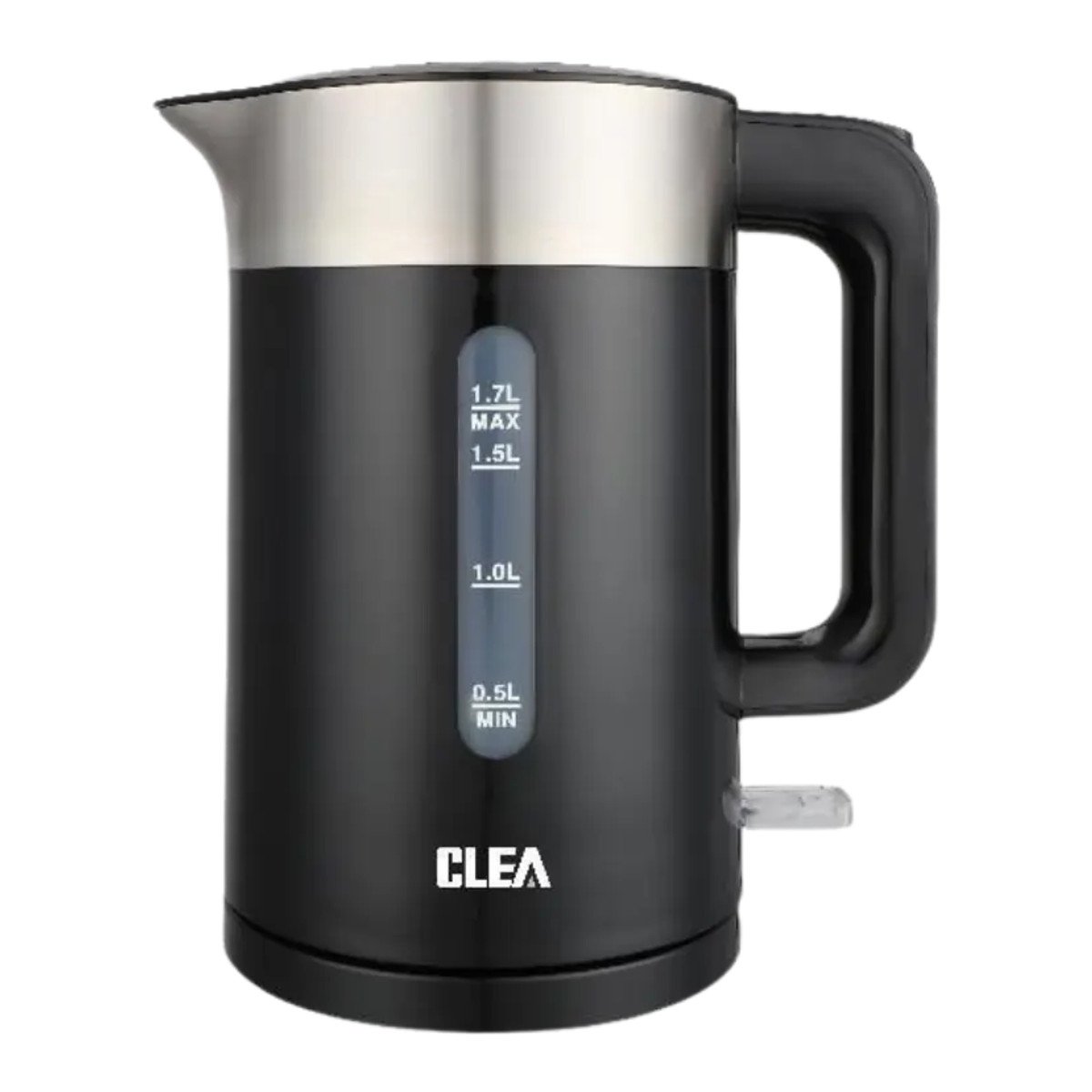 Cafeteira Eléctrica de Plástico 2200W 1.7L Preta Clea