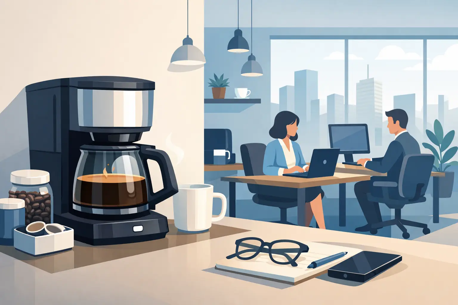 Cafeteira elétrica para escritório: como escolher