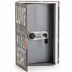 Cofre com Estilo de Livro 0.9kg Clea