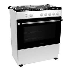 Fogão a Gás 5 Bocas Forno/Grill 80X60 Midea Branco