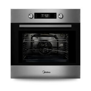 Forno Eléctrico de Encastre 60x60 Inox Midea - vista em fundo branco