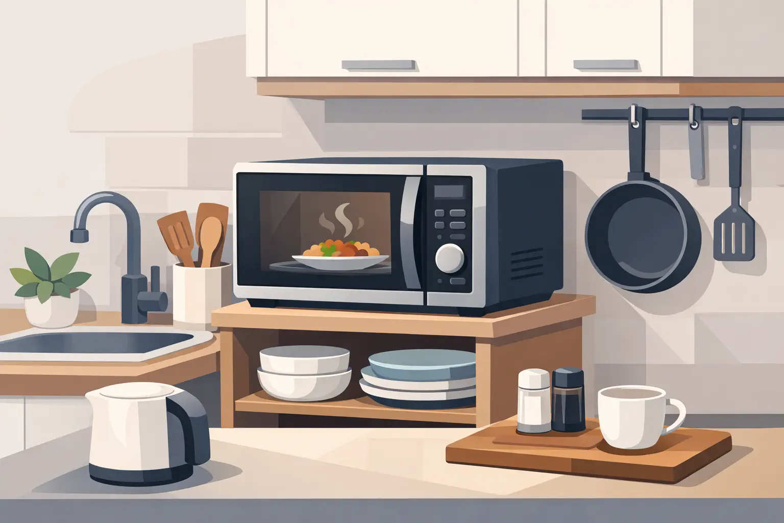 Micro ondas para cozinha pequena: como escolher