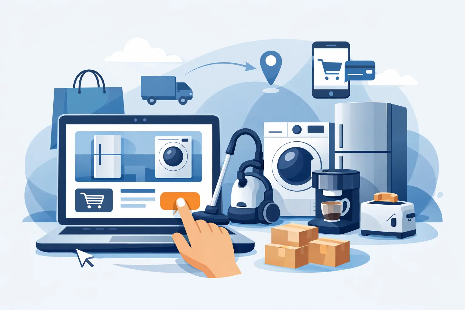 Onde comprar eletrodomésticos online