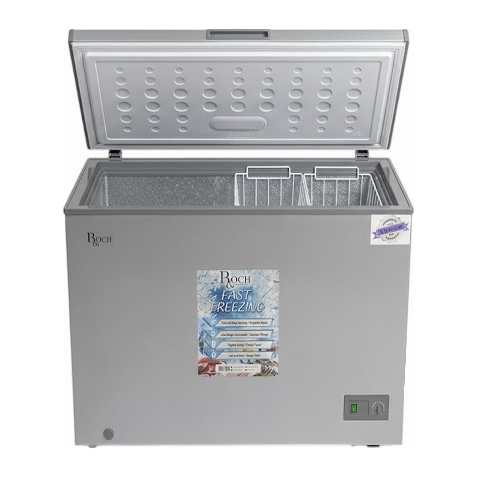 Arca Horizontal Congeladora (2 Cestos) Roch 200L