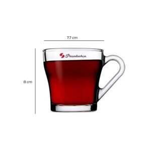 Copo de Chá e Café 205cc Chroma Pasabahçe .Flora