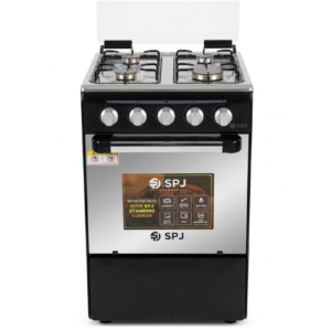 Fogão a Gás 4 Bocas Preto SPJ .