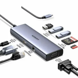 Adaptador USB-C to HDMI(4K@30Hz)+VGA Ugreen.Sdk