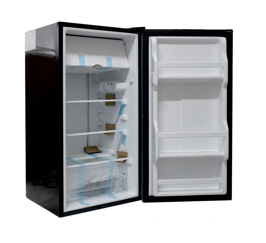 Frigobar Preto em Inox 90L Roch.Rch