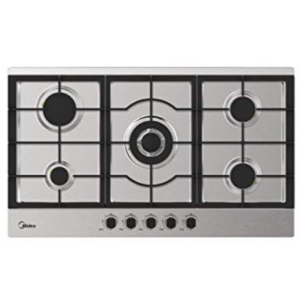 Placa a Gás 5 Bocas Midea Inox.Hpr