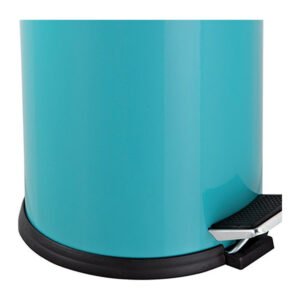 Balde de Lixo Galvanizado com Pedal 5L Flora