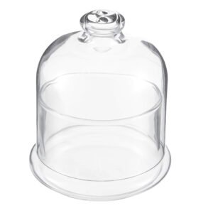 Base pequena de sobremesa com  tampa  220 cc Basic Pasabahçe.Flora