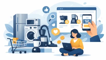 Liquidação de eletrodomésticos online: como comprar bem