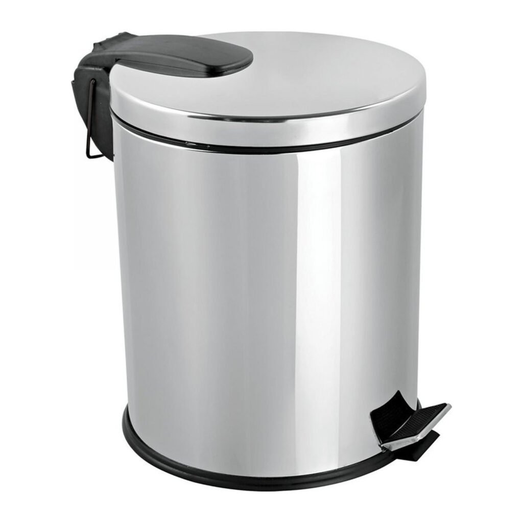 Balde de lixo com pedal em inox – Balde de Lixo com Pedal em Inox Flora 3L – foto 2