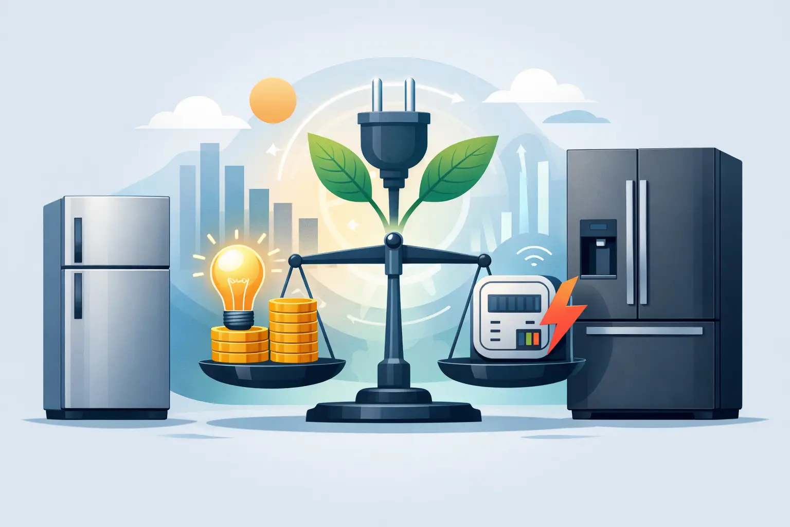 Qual geladeira gasta menos energia?