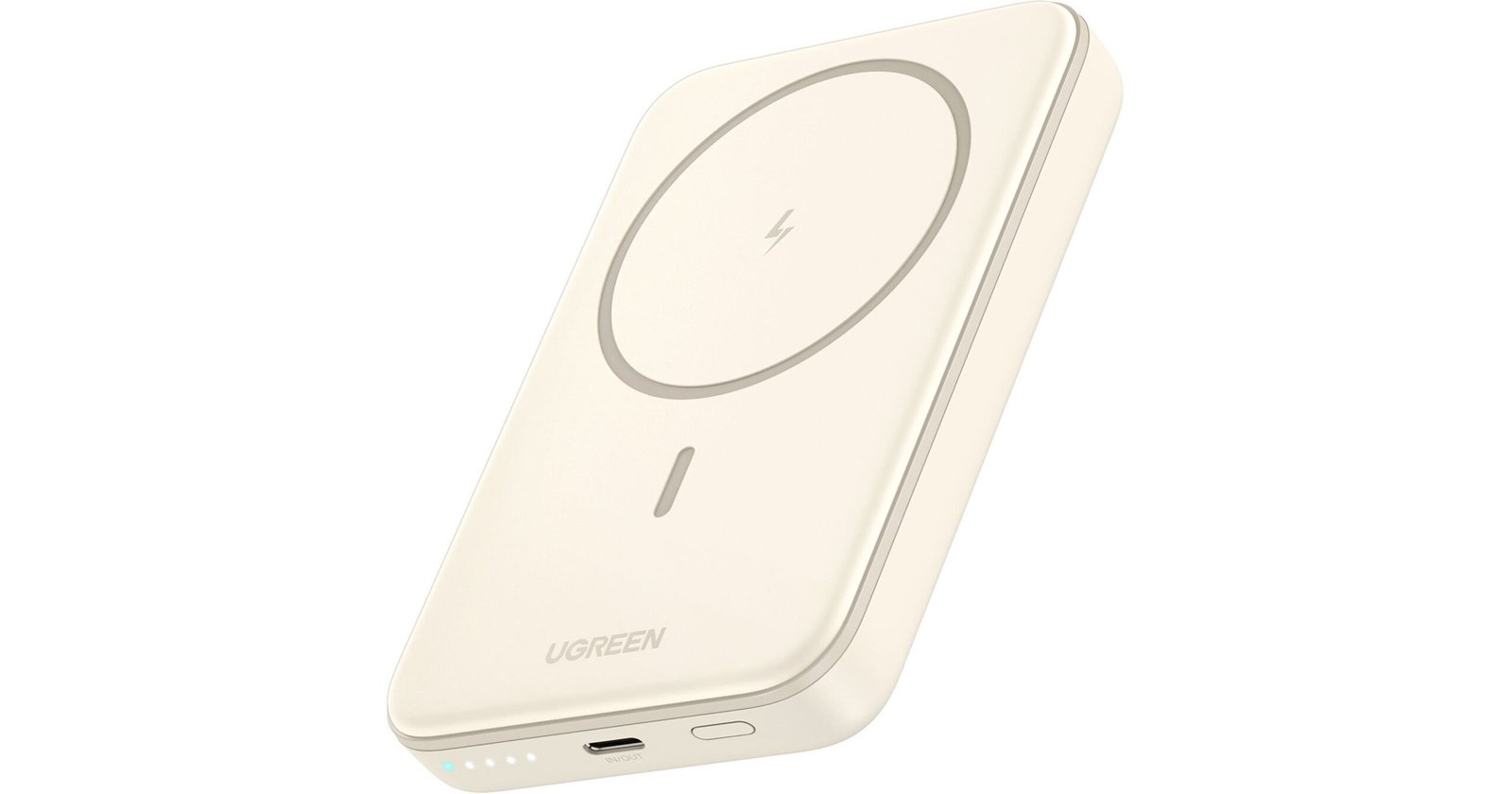 Powerbank 10000mAh 20W 1C + 7,5W Magnético /Wireless Bege Ugreen.Sdk