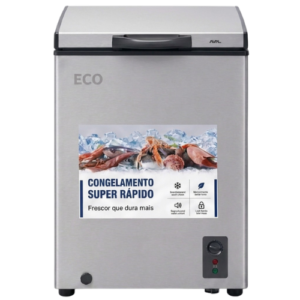 Arca Congeladora Cinzenta (1 Cesto) 100L Eco