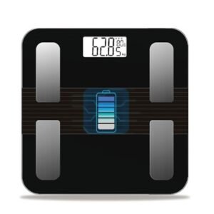 Balança Eleetrônica de Gordura Corporal 180Kg Preta Camry.Hpr