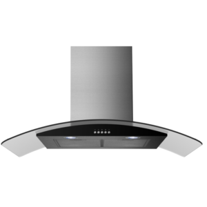 Exaustor Chaminé/Vidro Midea 90cm Inox.Hpr