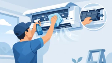 Como limpar ar condicionado split em casa