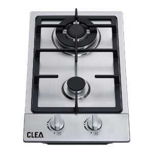 Placa 4 bocas a gás – Placa 4 bocas a gás +1 Placa Eléctrica Clea Inox – foto 2