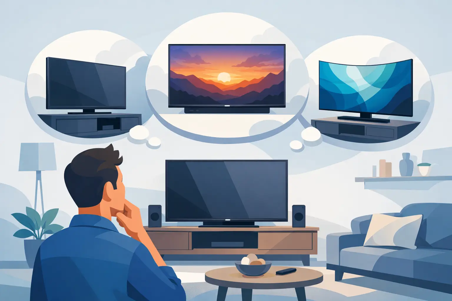 Qual televisão ideal para sala escolher?