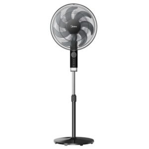 Ventilador de Pé  3 Velocidades 50W Midea Preto