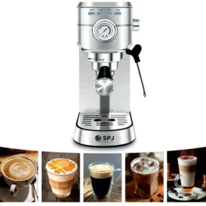 Máquina de Café Elétrica Aço Inoxidável SPJ