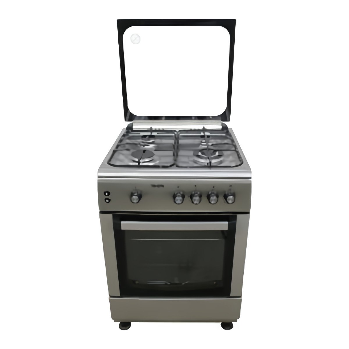 Fogão Cinza Metálico 3 Bocas a Gás (1 Wok) Tensai