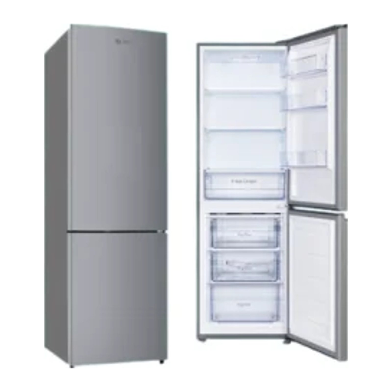 Frigorífico Combinado Inox (Geleira) 2 Portas 263L Spj