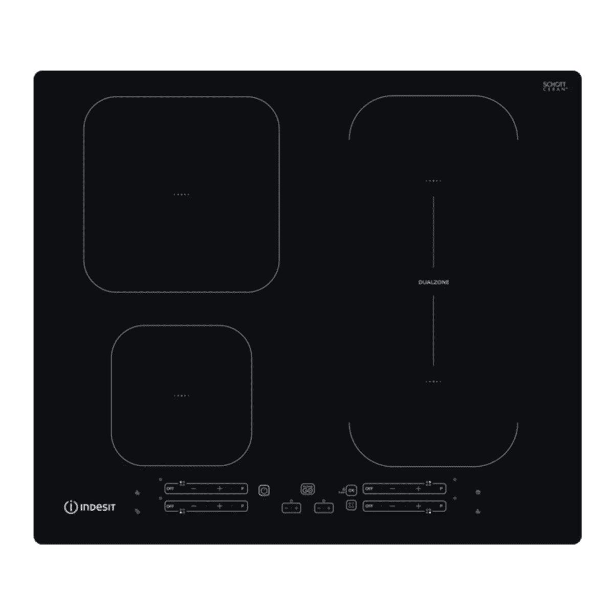 Placa de Indução 4 Queimadores Indesit