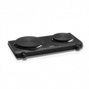 Placa Elétrica Haeger Double Disc 2250w Preta