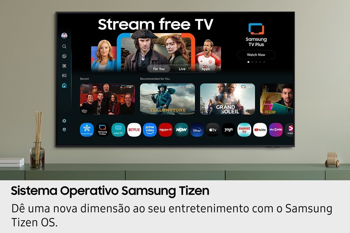 Tv Smart Qled 4K Ultra HD Samsung 75" Polegadas