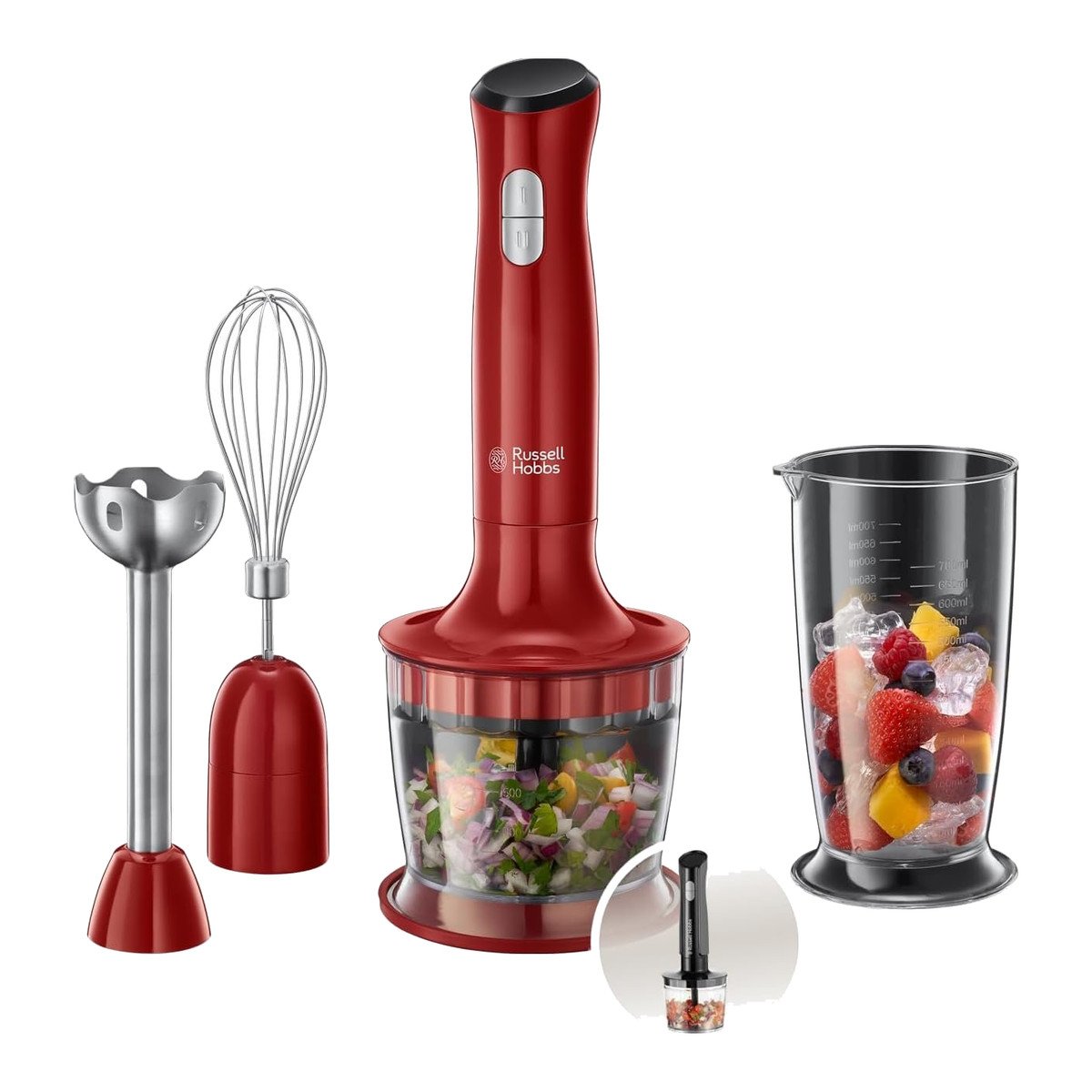 Varinha Mágica Vermelha 3 em 1 Russel Hobbs