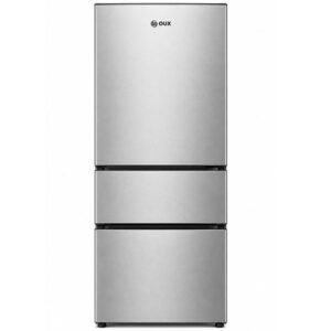 Frigorífico Cinzento (Geleira) 295L 3 Portas Oux
