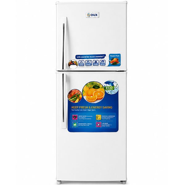 Frigorífico Branco (Geleira) 167L 2 Portas Oux