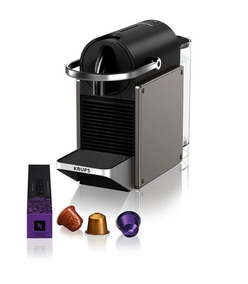 Máquina de Café Nespresso Pixie Titanium Krups