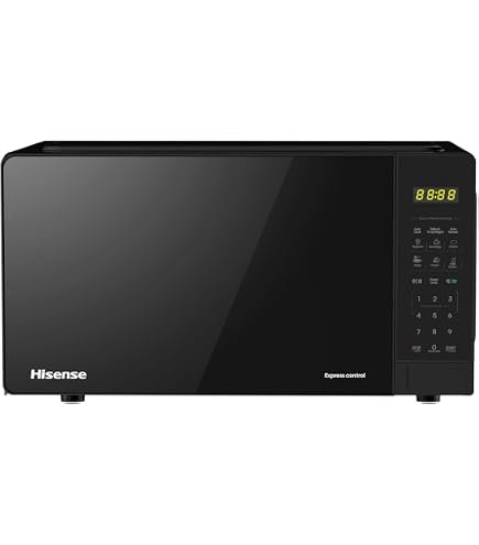 Microondas Preto Digital 20L Hisense