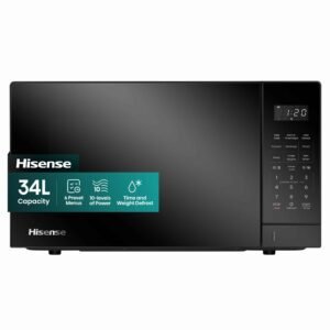 Microondas Preto Digital 34L Hisense