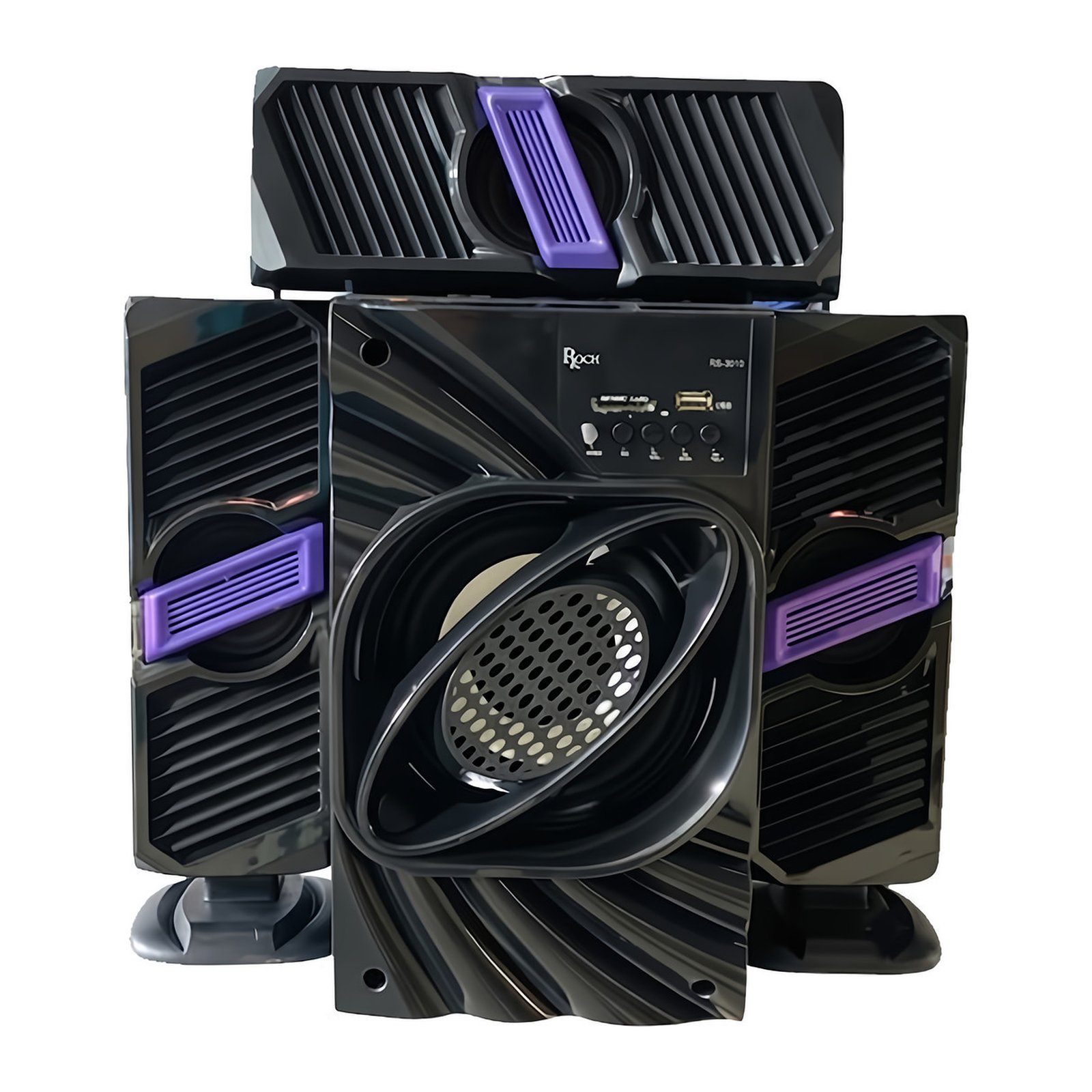 Aparelho de Som 3.1 Ch High Multimedia Roch (Venda somente na loja) RS-PK01S