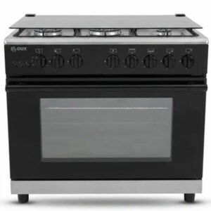 Fogão a Gás e Forno, 5 Bocas, 2 Fornos 125L Com Isqueiro