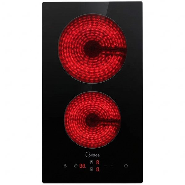 Placa Vitrocerâmica 30cm, 2 Bocas Midea