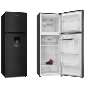 Frigorifico Preto (Geleira) 390L 2 Portas Clea