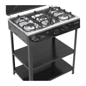 Fogão  Preto 4 Bocas Cl39gcs4b-B-Skd Clea