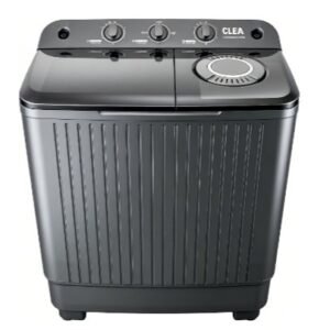 Máquina Manual de Lavar Roupa 2 Bocas 7kg Cinza Clea