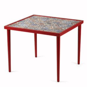 62 62cm Mesa com Padrão de Azulejo 62*62 Vivaca