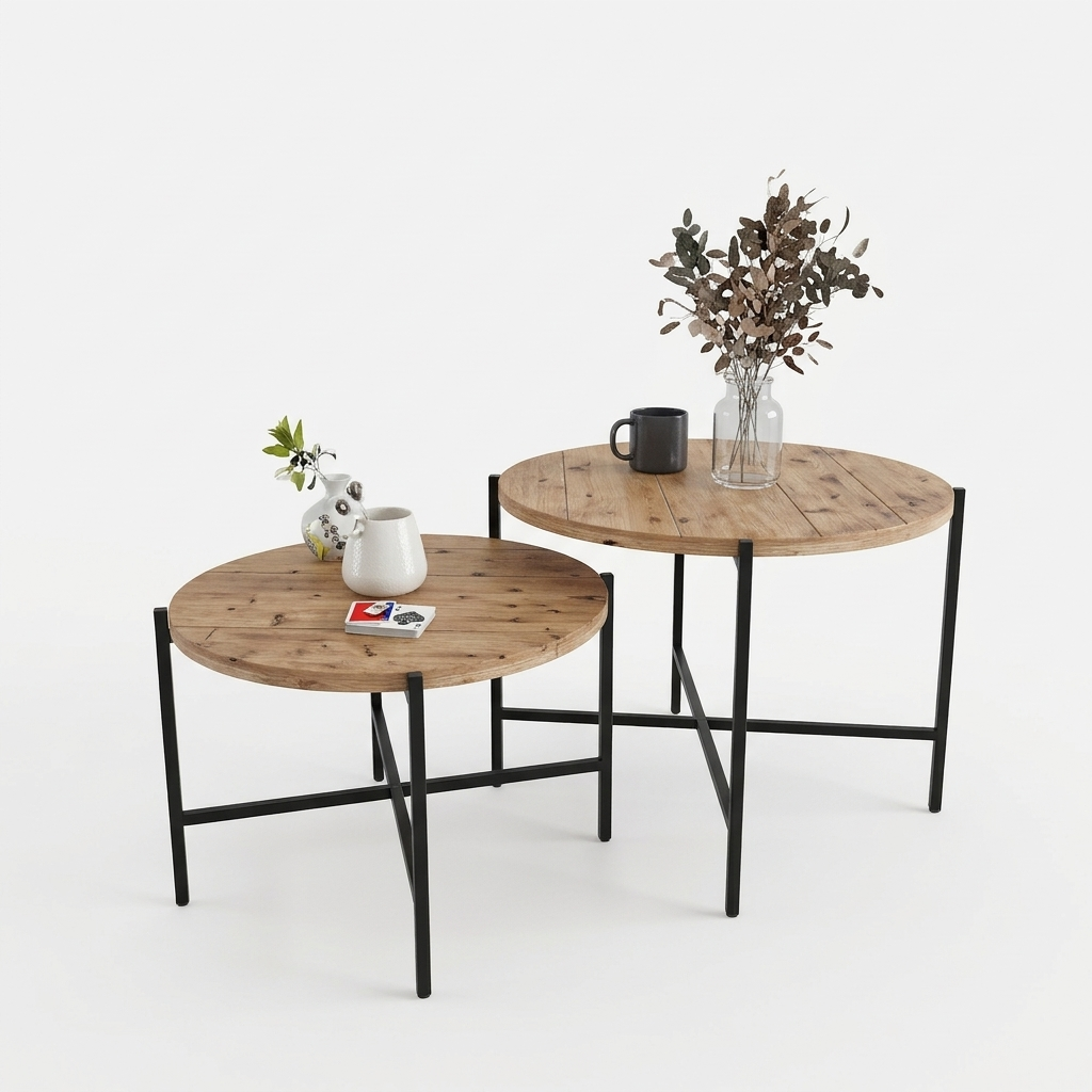 Mesa de centro Vivaca Branco Modelo 1