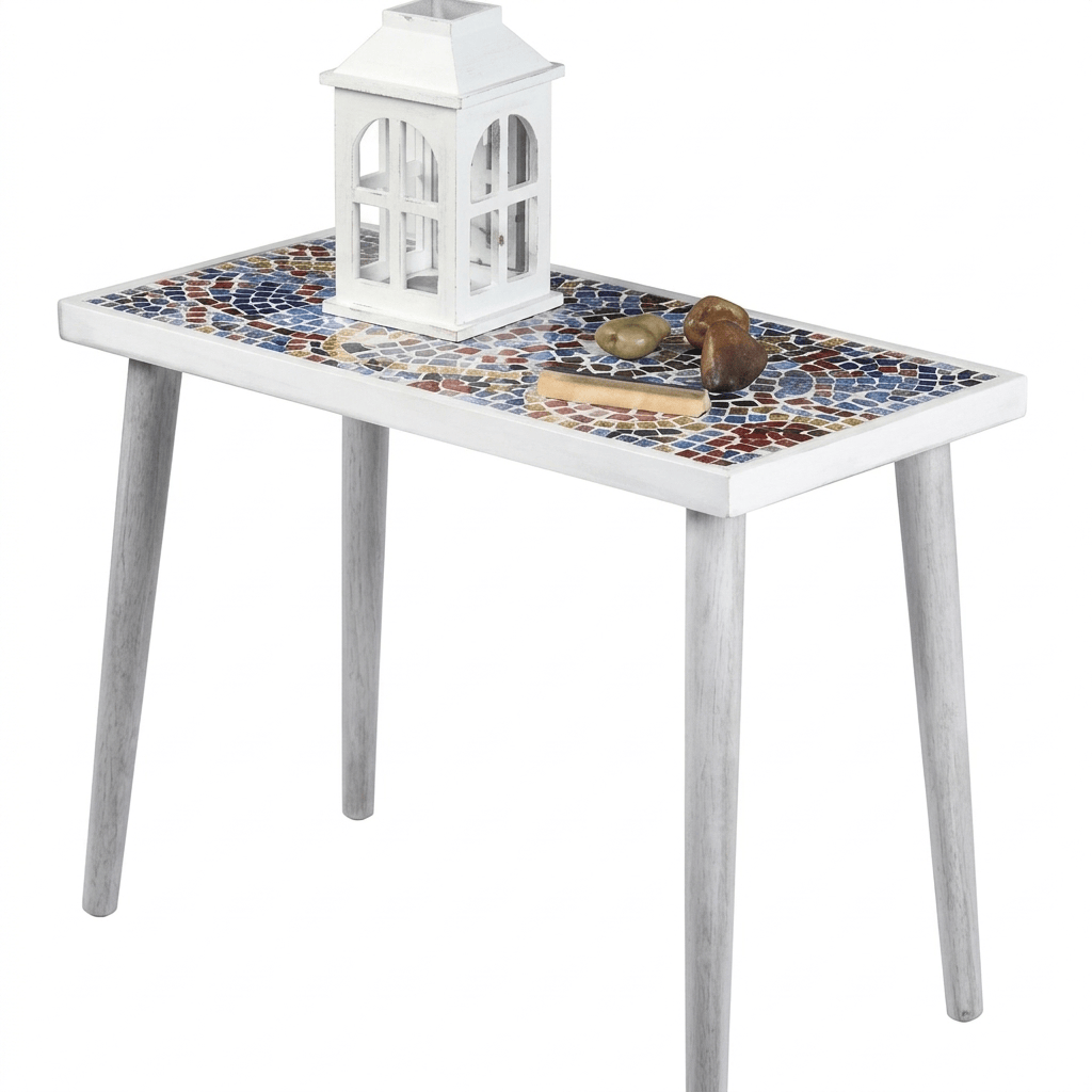 62 32cm Mesa com Padrão de Azulejo 62*32 Vivaca