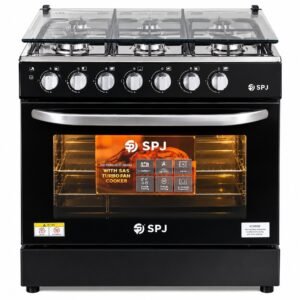 Fogão a Gás 6 Bocas g64 Preto Spj