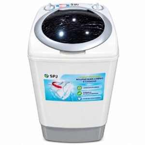 Máquina Manual de Lavar Roupa 1 Boca 11kg Branca Spj